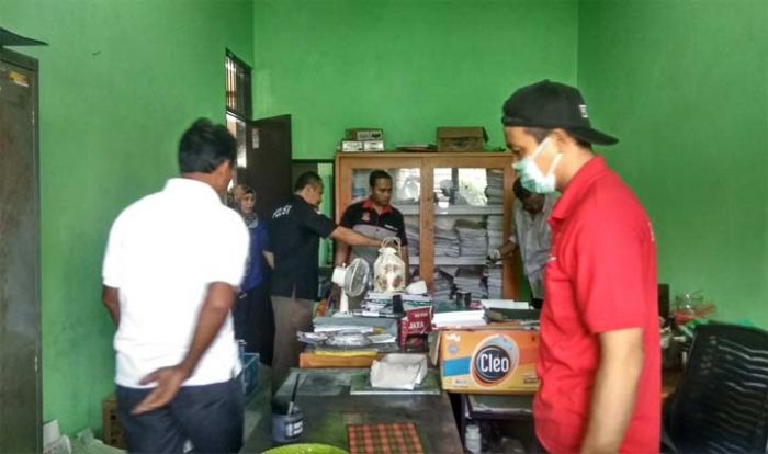 Dua Brankas SMKN 1 Pungging Dibobol Maling, Uang Tunai Rp 500 Juta Amblas