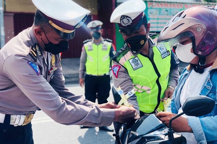 Tak Ada Tilang bagi Pelanggar Selama Mudik Lebaran, Polres Blitar Bakal Berikan ini Sebagai Gantinya