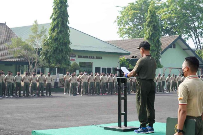 Peringatan Haornas Tahun 2022, Kasrem Pimpin Upacara di Makorem 084/Bhaskara Jaya