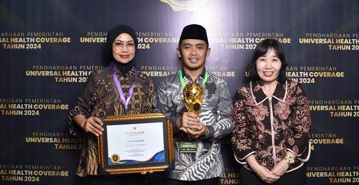 Lima Kali Berturut-turut Raih UHC Award 2024, Pemkot Pasuruan Terima Predikat Utama