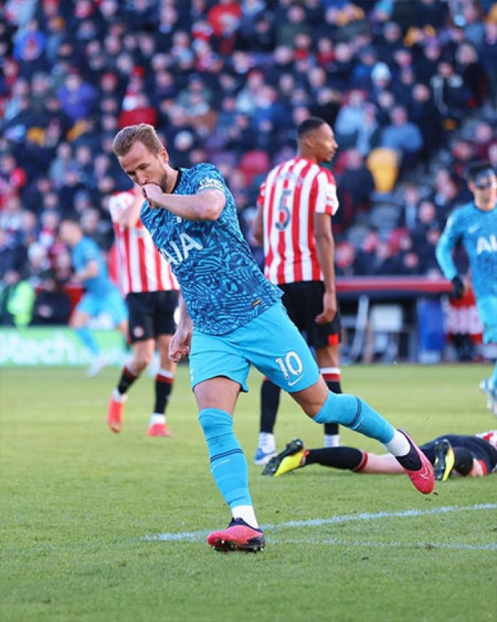 Hasil Liga Inggris Brentford vs Tottenham Hotspur: Kane Ukir Rekor, The Lilywhites Buang Peluang