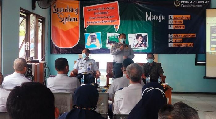 Dishub Bojonegoro Launching Aplikasi Uji KIR Online Bernama Sukirno