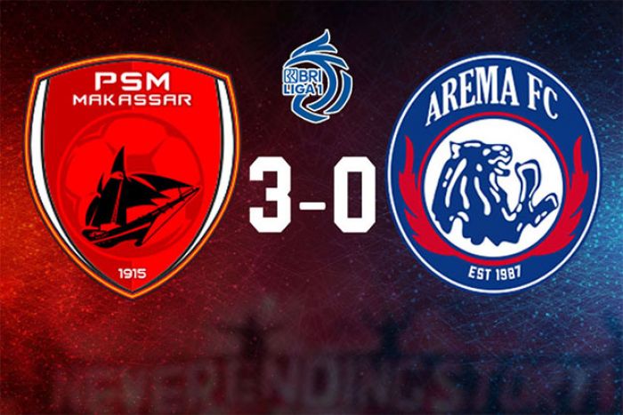 Hasil Liga 1 PSM Makassar vs Arema FC: Brace Adilson Silva Bawa Juku Eja Raih Tiga Poin