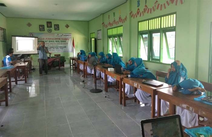 SMK Terpadu Tarbiyatut Thullab Soko Terima Pelatihan Jurnalistik