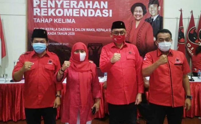 Bakal Koalisi dengan PAN, PDIP Usung Kelana Aprilianto-Dwi Astutik di Pilbup Sidoarjo 2020