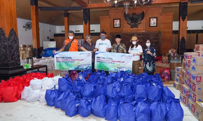 2 Anak Perusahaan Pelindo Bantu Korban Bencana di Trenggalek