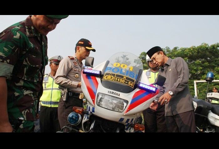 ​Polres Ngawi Gelar Pasukan Operasi Ketupat Semeru 2018