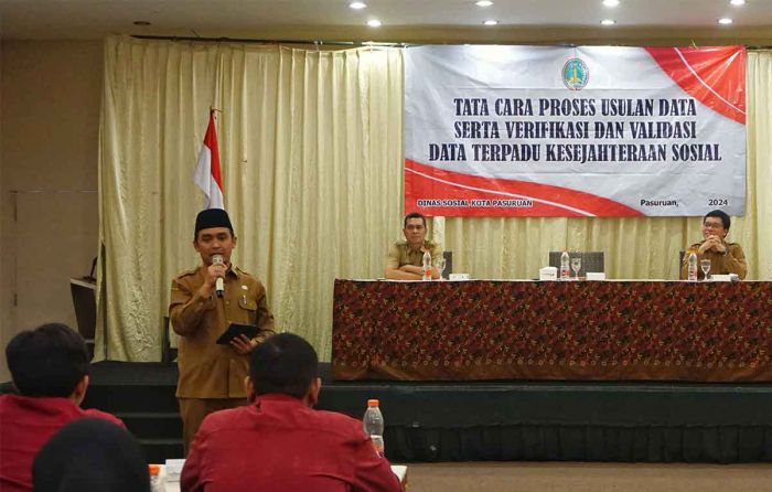 Harapan Wakil Wali Kota Pasuruan di Sosialisasi DTKS