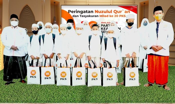 Peringati Nuzulul Quran dan Milad ke-20, PKS Jatim Gelar Khataman