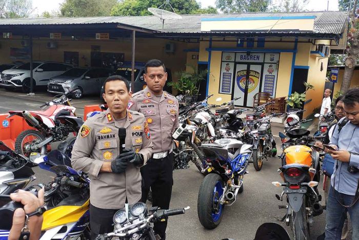 Selama 2023, Satlantas Polres Tuban Amankan Ratusan Motor Tak Sesuai Standar