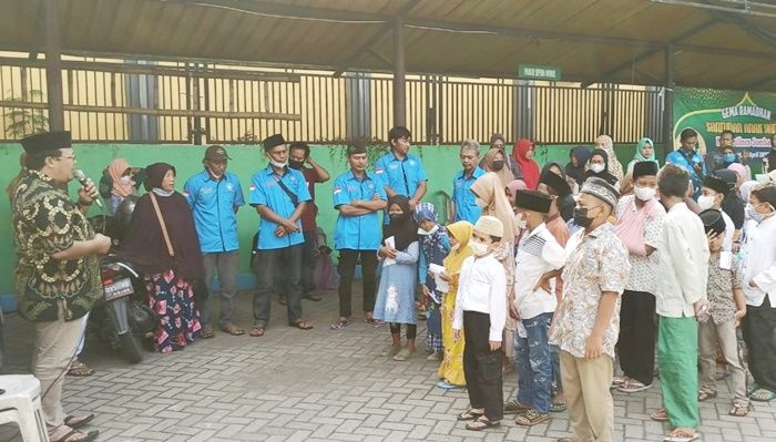 Cari Berkah Ramadan, Ratusan PKL di Jombang Sisihkan Uang untuk Santuni Ratusan Anak Yatim Piatu