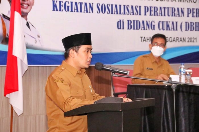 Buka Sosialisasi Peraturan di Bidang Cukai, Mas Adi: DBHCHT Juga untuk Kesejahteraan Masyarakat