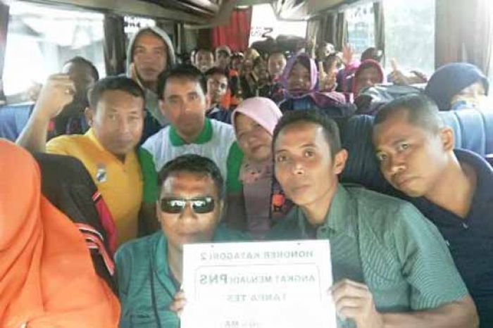 Pamekasan Kirim 50 Perwakilan Ikut Aksi Perjuangkan Nasib Honorer K2 