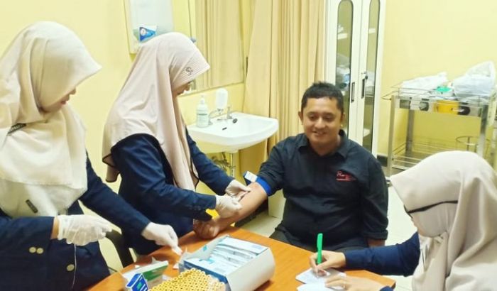 Peringati HPN, RSUD Fasilitasi Medical Check Up Puluhan Wartawan Tuban