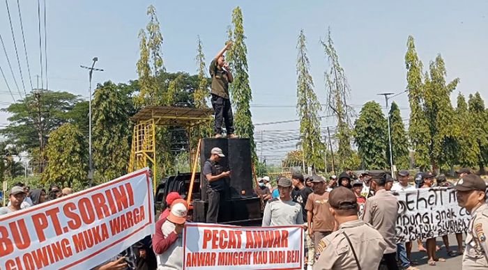 Merasa Dirugikan, Warga Kedungringin Pasuruan Luruk PT Sorini