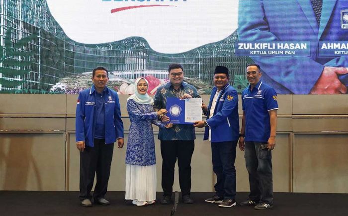 PAN dan PKS Kembali Usung Dhito-Dewi pada Pilkada Kabupaten Kediri 2024