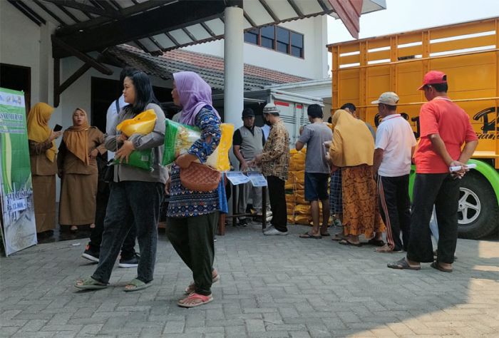 Stabilkan Harga Pangan, Pemkot Kediri dan Bulog Gelar Operasi Pasar Murah