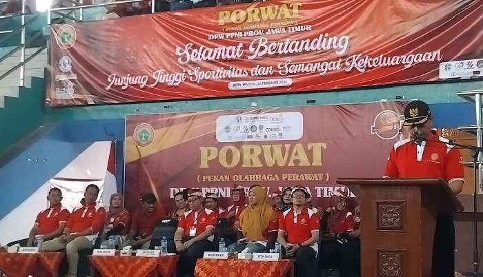 Wali Kota Madiun, Maidi Buka Porwat PPNI se-Jatim