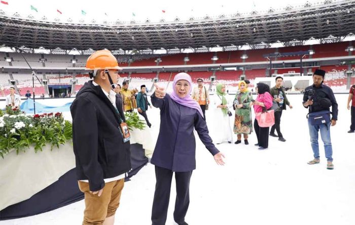 Harlah Muslimat NU ke-78 di GBK, Khofifah Minta Maaf Jika Macet