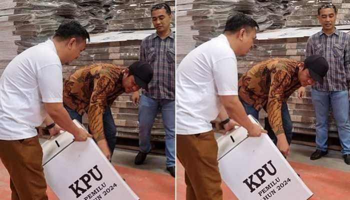 KPU Bangkalan Terima Logistik Pemilu 2024, Tinggal Surat Suara