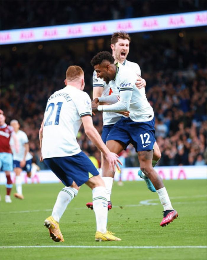 Hasil Liga Inggris: Bekuk West Ham 2-0, Tottenham Tembus Zona Liga Champions