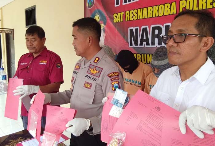 Sebulan, Polres Tuban Amankan Tujuh Pemuda Pengedar Pil Koplo