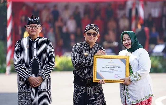 Upacara Hari Lahir Pancasila di Grahadi Semarak, Cerminkan Semangat Keberagaman dalam Persatuan