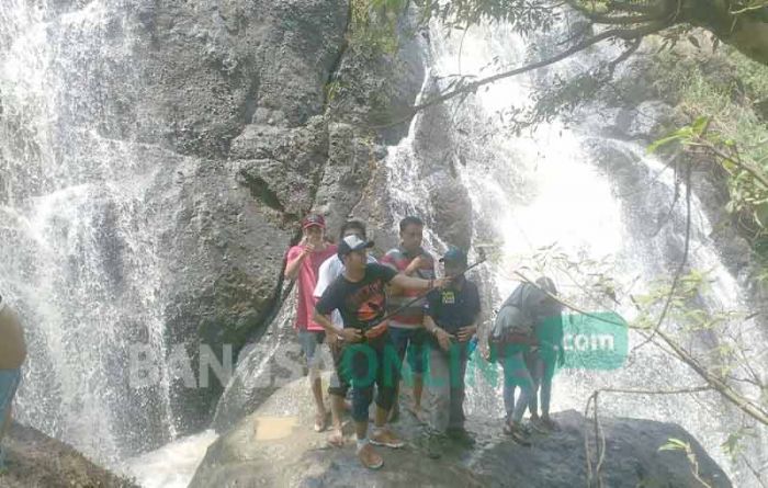 Pikat Wisatawan, Wisata Air Terjun Sulaiman Suguhkan Tarian Putri Rengganis