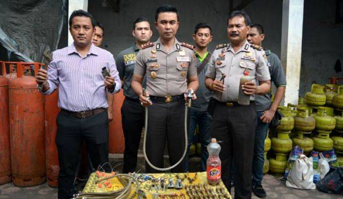 Lagi, Polisi Gerebek Rumah Pengoplos Elpiji di Sidoarjo, dan Lagi-lagi Pelaku Lolos