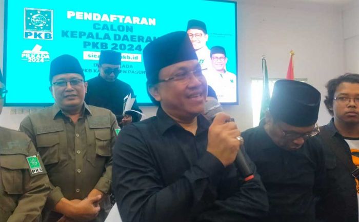 Ramdhanu Daftar Bakal Calon Bupati Pasuruan Lewat PKB