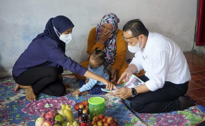 Ketua TP PKK Kota Kediri Kunjungi Bumil Risiko Tinggi dan Balita dalam Kondisi Khusus