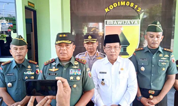 Berkunjung ke Lamongan, Pangdam V/Brawijaya Minta Perguruan Silat Bongkar Tugu secara Sukarela