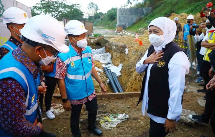 SKKT 150 KV di Suramadu Selesai, Gubernur Khofifah Ucapkan Terima Kasih ke PLN