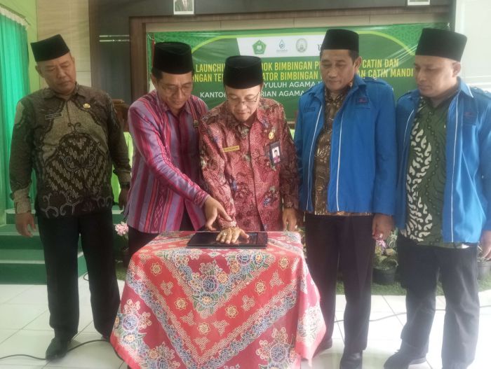 Kepala Kemenag Lamongan Launching Aplikasi Audiobook Bimwin