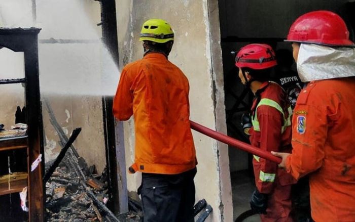 Rumah Warga di Tuban Terbakar, Uang Rp 15 Juta Ikut Hangus