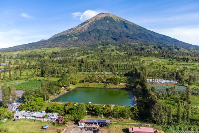 Wisata Embung Kledung Temanggung Jawa Tengah