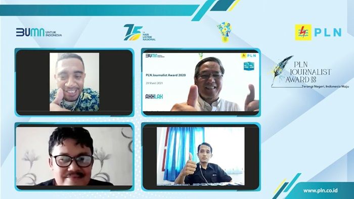 PLN Journalist Award 2020 Sukses Terselenggara, Diikuti 1.000 Lebih Karya Tulis