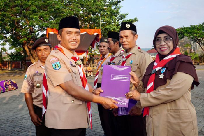 Apel Besar Hari Pramuka ke-62, Mas Adi Ingin Pramuka Aktif di Seluruh Sekolah Kota Pasuruan