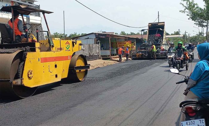 Tingkatkan Pertumbuhan Ekonomi, DPUPR Kabupaten Mojokerto Tancap Gas Peningkatan Jalan