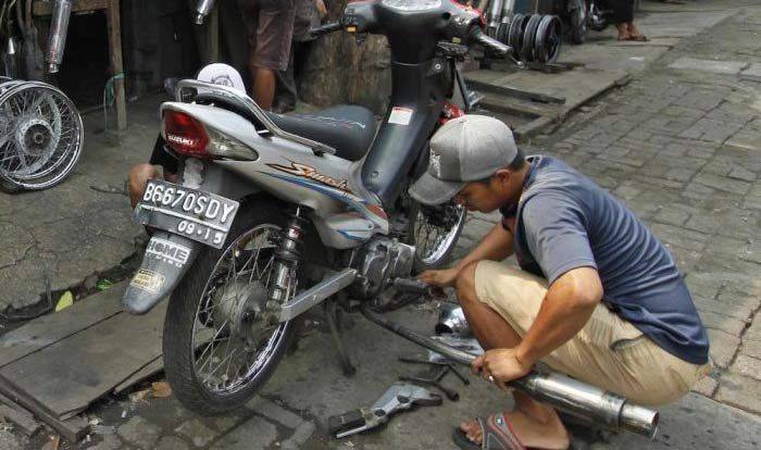 Awas, Jangan Sembarang Pasang  Knalpot Brong pada Motor Injeksi 