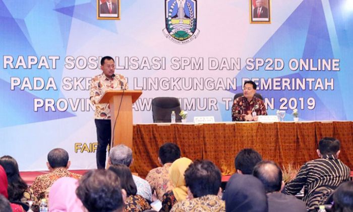 ​Sekdaprov Minta OPD Cermati serta Pahami Proses SPM dan SP2D Online