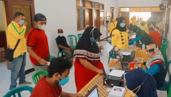 Dukung Percepatan Vaksinasi, DPD Golkar Kota Probolinggo Siapkan 750 Dosis Vaksin Covid-19