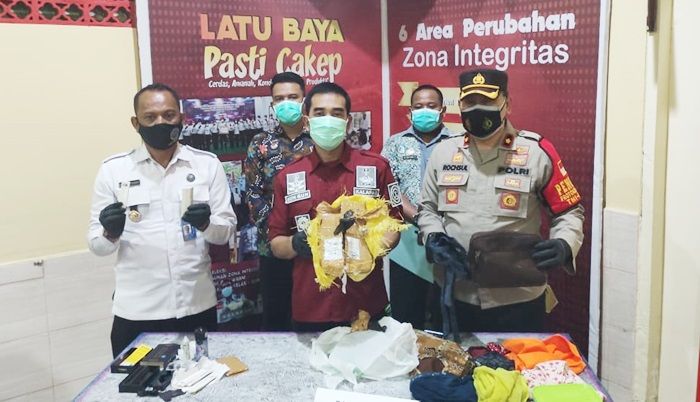 Lapas Kelas I Surabaya Berhasil Gagalkan Penyelundupan Ganja 1 Kg