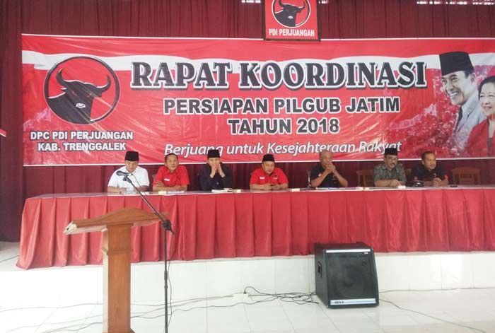 PDIP dan PKB Trenggalek Mulai Rapatkan Barisan untuk Pemenangan Gus Ipul - Anas