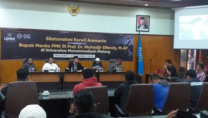 Dialog di Depan Menko PMK, Aremania Ingin Keadilan