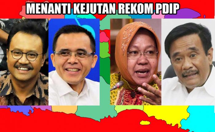 Gus Ipul-Anas atau Risma-Djarot? Cagub-Cawagub PDIP Besok Dideklar Mega