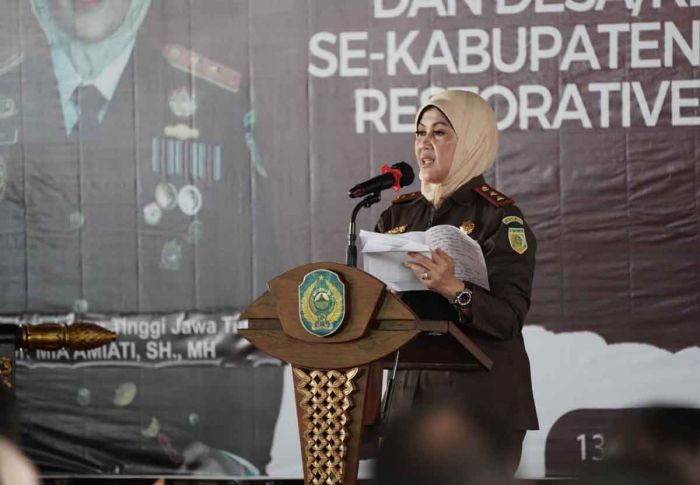 Kajati Jatim Resmikan 42 Rumah Restorative Justice Sasono Pangimbangan di Nganjuk