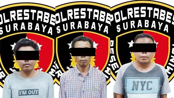 7 Kali Beraksi, Komplotan Pelaku Curanmor Dibekuk Polrestabes Surabaya, 1 Masih DPO