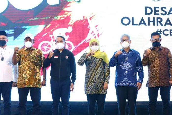 Khofifah Persiapkan Tempat Pembibitan Cabor Atlet dan Pelatih untuk Olimpiade 2024