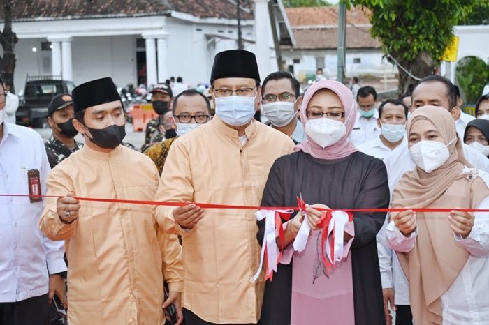 Tingkatkan Ekonomi Para Pelaku IKM dan UMKM Kota Pasuruan, Gus Ipul Resmikan Pasar Ramadan